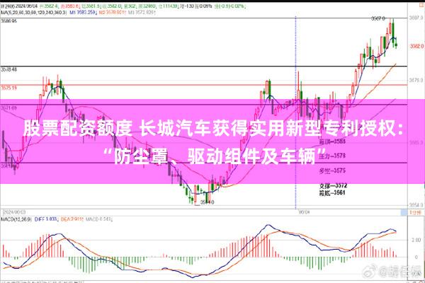 股票配资额度 长城汽车获得实用新型专利授权：“防尘罩、驱动组件及车辆”